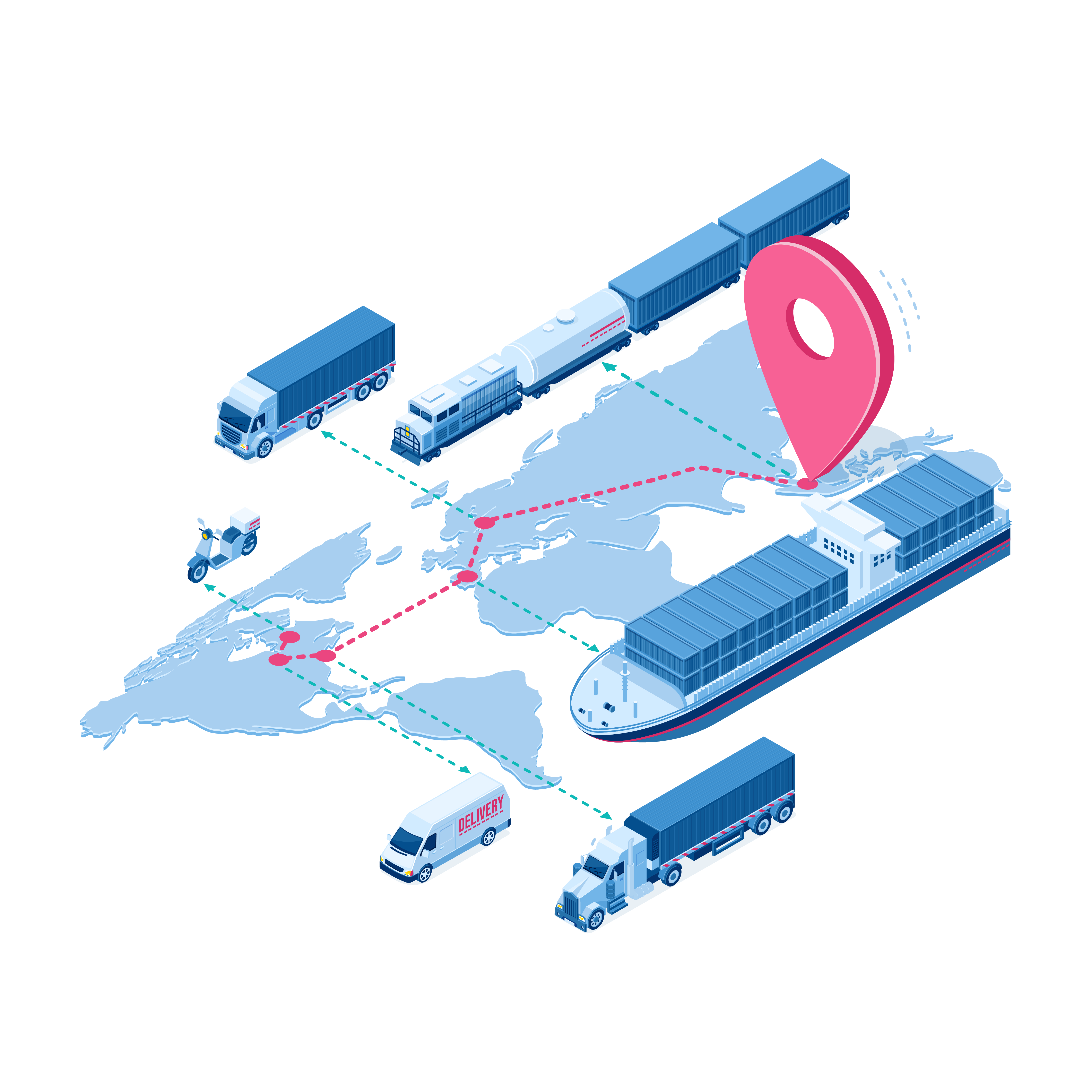 supply chain graphic